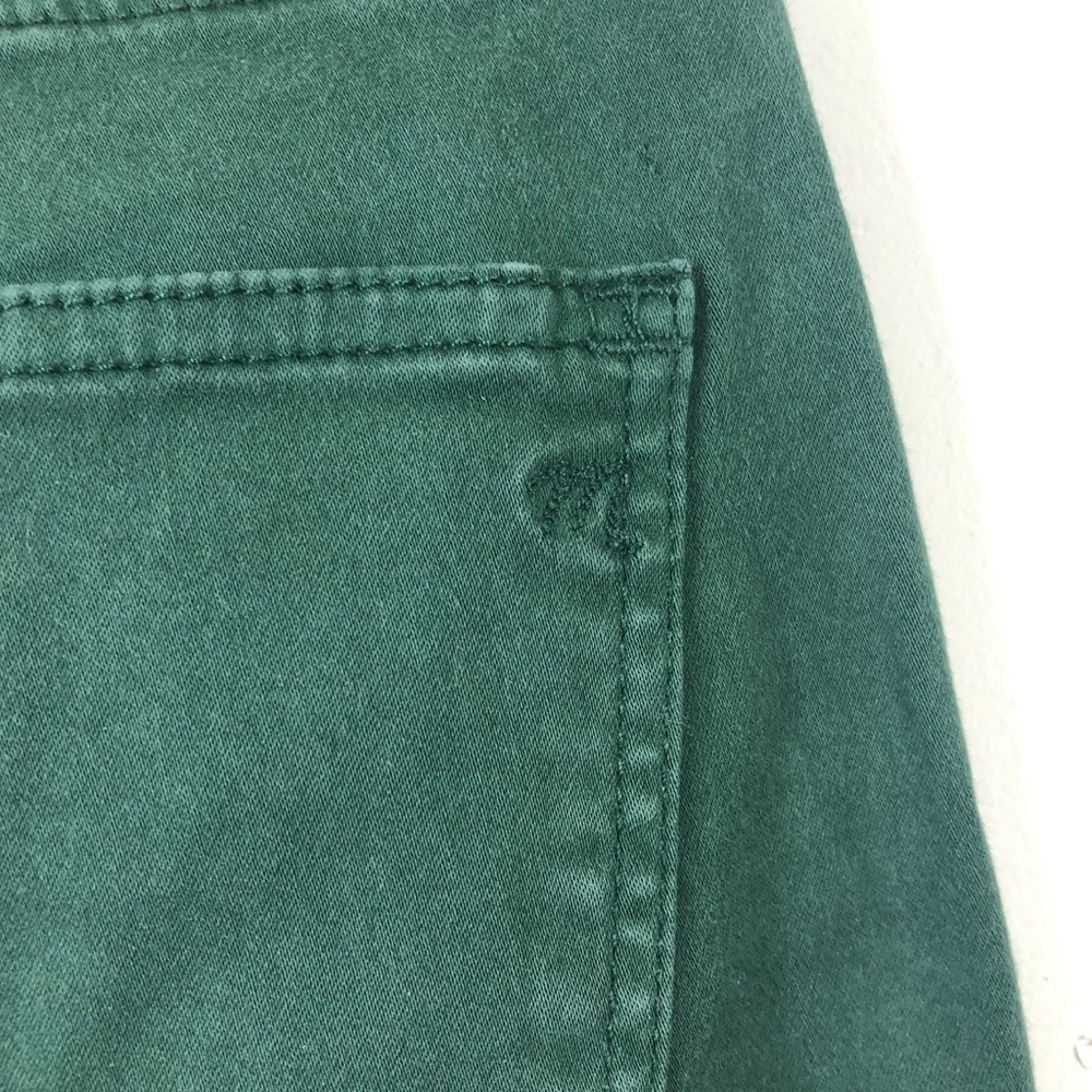 Madewell Skinny Skinny Dark Green Jeans - Picture 4 of 6